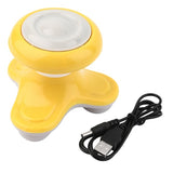 Electric Handled Wave Vibrating Massager USB Battery Full Body Head Neck Massage Ultra-compact Lightweight Portable Mini