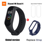 Original Global Version Xiaomi Mi Band 4 Bracelet Fitness Heart Rate Band Mi Band 4 Chinese Version Smart Wristband &Gift Strap