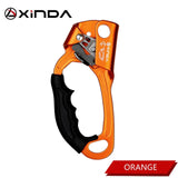 XINDA 2018 New Outdoor Sports Rock Climbing Left Hand Grasp 8mm-13mm Rope Hand Ascender Device Mountaineer Riser Tool Kits