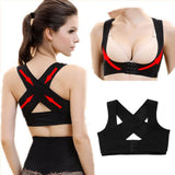 Women Adjustable Elastic Back Support Belt Chest Posture Corrector Shoulder Brace Body Shaper Corset S/M/L/XL/XXL Dropshipping