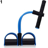 Indoor Fitness Training Apparatus Elastic Latex Pedal Sit Up Pull Rope Abdominal Exerciser Home Sports Equipment Pull Rope