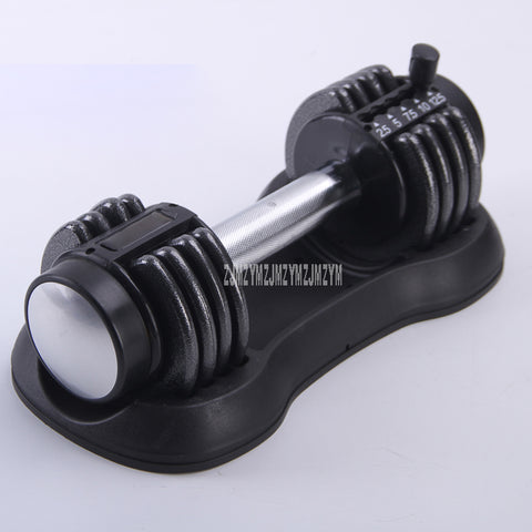 1PC 12.5LB Lady Adjustable Dumbbell 1S Fast Weight Adjustable for Women Exercise Equipment Training Arm Muscle Fitness Dumbbell