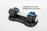 1PC 12.5LB Lady Adjustable Dumbbell 1S Fast Weight Adjustable for Women Exercise Equipment Training Arm Muscle Fitness Dumbbell