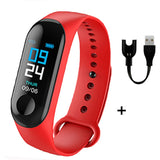 M3 Plus Smart Bracelet Heart Rate Blood Pressure Health Waterproof Smart Watch M3 Pro Bluetooth Watch Wristband Fitness Tracker