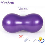 Pilates Peanut Yoga Ball Anti-Burst Home Exercise Ball Fitness Explosion-proof Gym Outdoor Sports Balance Fitball 30cm/45cm/50cm