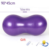 Pilates Peanut Yoga Ball Anti-Burst Home Exercise Ball Fitness Explosion-proof Gym Outdoor Sports Balance Fitball 30cm/45cm/50cm