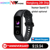 Honor Band 5i Wristband Smart Bracelet Blood Oxygen USB Charging Music Control Monitoring Sports Fitness Bracelet Running track