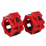 2pcs 50mm Exercise Collar Olympic Standard Weight Bar Clamps Gym Fitness Lock Dumbbell Weightlifting Tool Barbell Attachmen