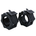 2pcs 50mm Exercise Collar Olympic Standard Weight Bar Clamps Gym Fitness Lock Dumbbell Weightlifting Tool Barbell Attachmen