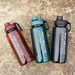 600ml/800ml/1000ml Portable Sports Plastic Water Bottle Gym Fitness My Sports Shaker Drinking Bottles BPA Free Waterbottle