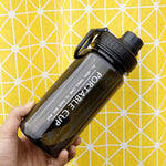 600ml/800ml/1000ml Portable Sports Plastic Water Bottle Gym Fitness My Sports Shaker Drinking Bottles BPA Free Waterbottle