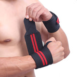 1Pcs Wristband Wrist Support Weight Lifting Gym Training Wrist Support Brace Straps Wraps Crossfit Powerlifting Protective gear