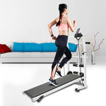 2020 New Treadmill Folding Mechanical Treadmill Fitness Treadmill Manuell Laufband Multi-function Fitness Gym Equipment HWC