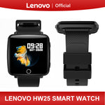 Lenovo HW25 Smart Watch Wristband 1.3 Inch 2.5D IPS Screen Bluetooth Sport Heart Rate Monitor IP68 Deep Waterproof Weather