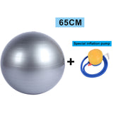 YOUGLE Sports Yoga Balls Bola Pilates Fitness Gym Balance Fitball Exercise Pilates Workout Massage Ball 55cm 65cm 75cm 85cm