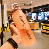 900ml Tritan plastic water bottle BPA free Gym water bottle Leak-proof Water Bottle Riding Travel Outdoor Explosion Sport Bottle