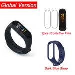 In Stock New Xiaomi Mi Band 4 Smart Miband 4 0.95" AMOLED Screen Waterproof Heart Rate Fitness 135mAh 20 Bluetooth 5.0 50ATM