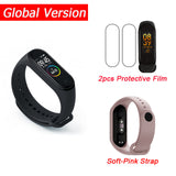 In Stock New Xiaomi Mi Band 4 Smart Miband 4 0.95" AMOLED Screen Waterproof Heart Rate Fitness 135mAh 20 Bluetooth 5.0 50ATM