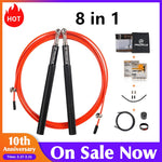 ProCircle Speed Jump Rope Ultra-speed Ball Bearing Skipping Rope Steel Wire jumping ropes for Boxing MMA Gym Fitness Training