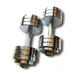 5.5KG*2pcs Steel Dumbbell, Customized Plated Dumbbells, Household Fitness Equipment Weight Adjustable Dumbbells