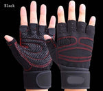 Half Finger Gym Gloves Heavyweight Sports Exercise Weight Lifting Gloves Body Building Training Sport Fitness Gloves