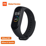 2019 original xiao mi mi banda 4 pulseira inteligente 3 cor amoled tela mi banda 4 versão global freqüência cardíaca fitness música pulseira