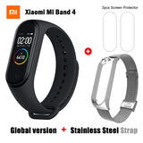 2019 original xiao mi mi banda 4 pulseira inteligente 3 cor amoled tela mi banda 4 versão global freqüência cardíaca fitness música pulseira