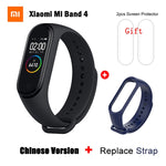 2019 original xiao mi mi banda 4 pulseira inteligente 3 cor amoled tela mi banda 4 versão global freqüência cardíaca fitness música pulseira