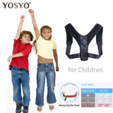 YOSYO Adjustable Back Posture Corrector Spine Back Shoulder Lumbar Brace Support Belt Posture Correction Back Blet No Slouching