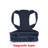 Tlinna Adjustable Back Spine Posture Corrector Adult Humpback Pain Back Support Brace Shoulder Belt Posture Correction