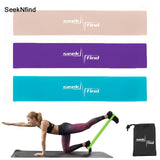 17Pcs Pull Rope Set Yoga Exercise Fitness Training Band Rubber Loop Tube Bands Gym Door Anchor Ankle Straps Resistance Bands