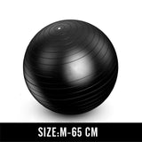 Men Anti Burst Exercise Balls 55cm-75cm Gym Fit Ball Professional Pilates Yoga Fitness Balance Stability Ball Supports 2200lbs