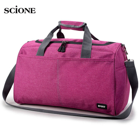 Hot Sports Traveling Bag Training Gym Bags For Men Woman Travel Durable Handbags Outdoor Shoulder Gymtas Sac De Sport XA398WA