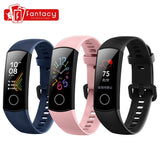 Global Version Honor Band 5 Band5 Smart Wristband Blood Oxygen Real Time Heartrate Monitor 0.95'' AMOLED Screen 5ATM Waterproof