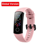 Global Version Honor Band 5 Band5 Smart Wristband Blood Oxygen Real Time Heartrate Monitor 0.95'' AMOLED Screen 5ATM Waterproof