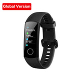 Global Version Honor Band 5 Band5 Smart Wristband Blood Oxygen Real Time Heartrate Monitor 0.95'' AMOLED Screen 5ATM Waterproof