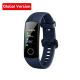 Global Version Honor Band 5 Band5 Smart Wristband Blood Oxygen Real Time Heartrate Monitor 0.95'' AMOLED Screen 5ATM Waterproof