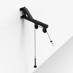 Home Gym Wall-mounted Cable Machine Attachments Workout Triceps Biceps Pulley System Fitness Pull Down Rope Equipment F1094