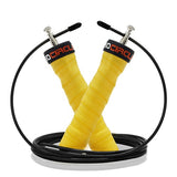 Crossfit Jump Rope Skip Speed & Weighted Jump Ropes with Extra Speed Cable Ball Bearings Anti-Slip Handle for Double Unders