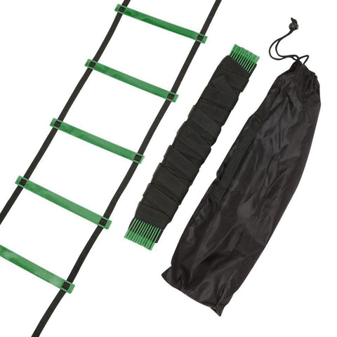 3 color 4/6/7/9/12/14 Rung Nylon Straps Agility Training Ladders Soccer Football Speed Ladder Training Stairs Fitness Equipment