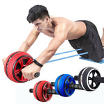 Abs Wheel Abs Abdominal Roller Home Exercise Training Device Belly Core Muscle Training Hand Wheel Arm Strength Body Building