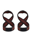 Figure 8 Weight Lifting Straps DeadLift Wrist Strap for Pull-ups Horizontal Bar Powerlifting Gym Fitness Bodybuilding Equipment