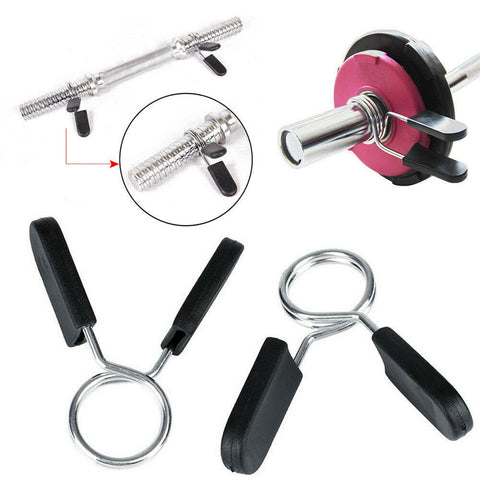 5pcs 25mm/32mm Spinlock Collars Barbell Collar Lock Dumbell Clips Clamp Weight lifting Bar Gym Dumbbell Fitness Body Building