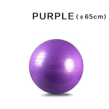 WorthWhile Gym Yoga Balls Pilates Fitness Exercise Balance Ball Workout Training Powerball Equipment Accessories 55cm 65cm 75cm