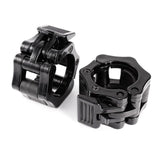 1 paar Olympischen Locking Barbell Spinlock Kragen Clamp Hantel Bar Clamp Gewichtheben Bar Turnhalle Hantel Fitness Körper Gebäude