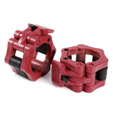 1 paar Olympischen Locking Barbell Spinlock Kragen Clamp Hantel Bar Clamp Gewichtheben Bar Turnhalle Hantel Fitness Körper Gebäude