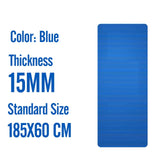 183X80X2cm Männer Turnhalle Matten Große Größe NBR Nicht-slip Übung Matten Für Yoga Matte 20 MM Fitness Sport Pad mit Bandagen Super Starke