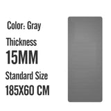 183X80X2cm Männer Turnhalle Matten Große Größe NBR Nicht-slip Übung Matten Für Yoga Matte 20 MM Fitness Sport Pad mit Bandagen Super Starke