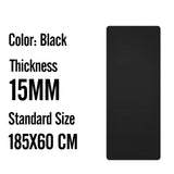 183X80X2cm Männer Turnhalle Matten Große Größe NBR Nicht-slip Übung Matten Für Yoga Matte 20 MM Fitness Sport Pad mit Bandagen Super Starke
