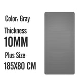183X80X2cm Männer Turnhalle Matten Große Größe NBR Nicht-slip Übung Matten Für Yoga Matte 20 MM Fitness Sport Pad mit Bandagen Super Starke